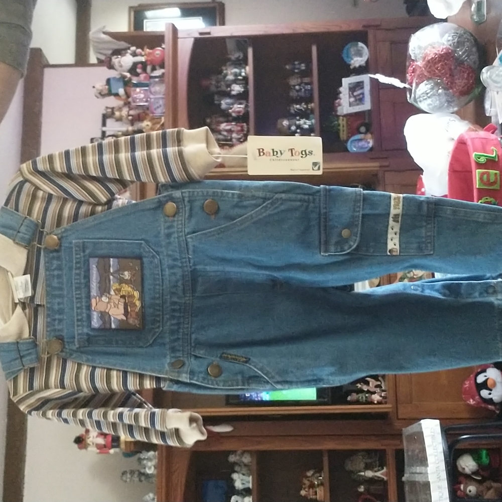 Infant overalls 12 months denim